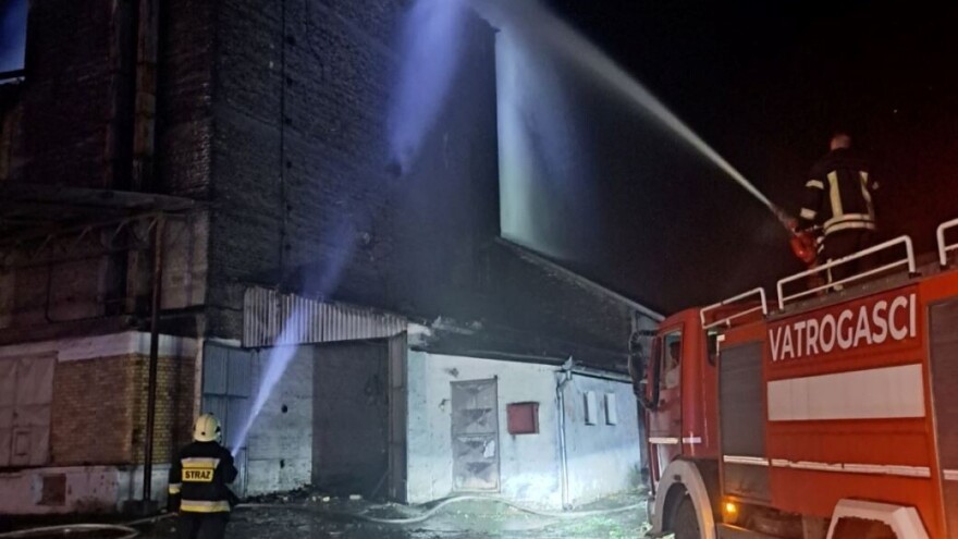 U velikom požaru izgoreo stari mlin u Srbobranu