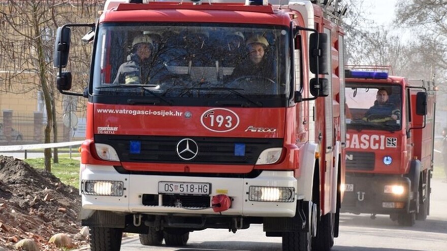 Gorjela farma, materijalna šteta nekoliko stotina tisuća kuna
