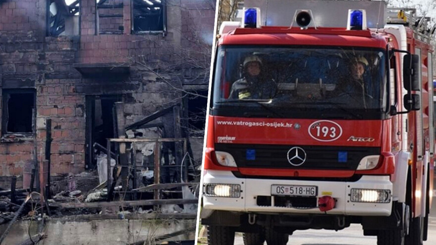 Petočlana porodica u požaru spasila domaće životinje, sve drugo im izgorelo