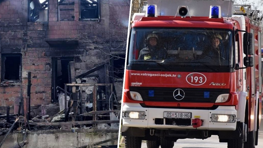 Peteročlana obitelj u požaru uspjela spasiti domaće životinje, sve drugo uzela im je vatra