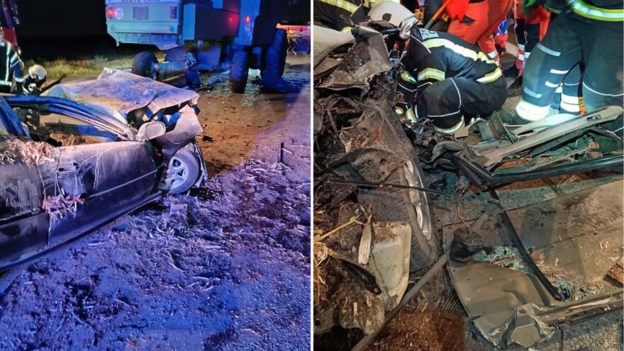 Teški prizor: Autom udario u kombajn, mladić zadobio ozljede opasne po život