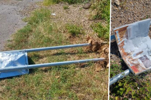 Uništena tematska staza u Veliću gdje je nedavno otkriven rimski tijesak za grožđe