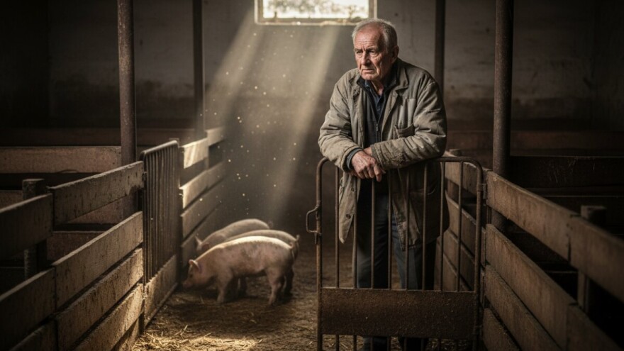 Velik pad broja svinja i proizvodnje mlijeka