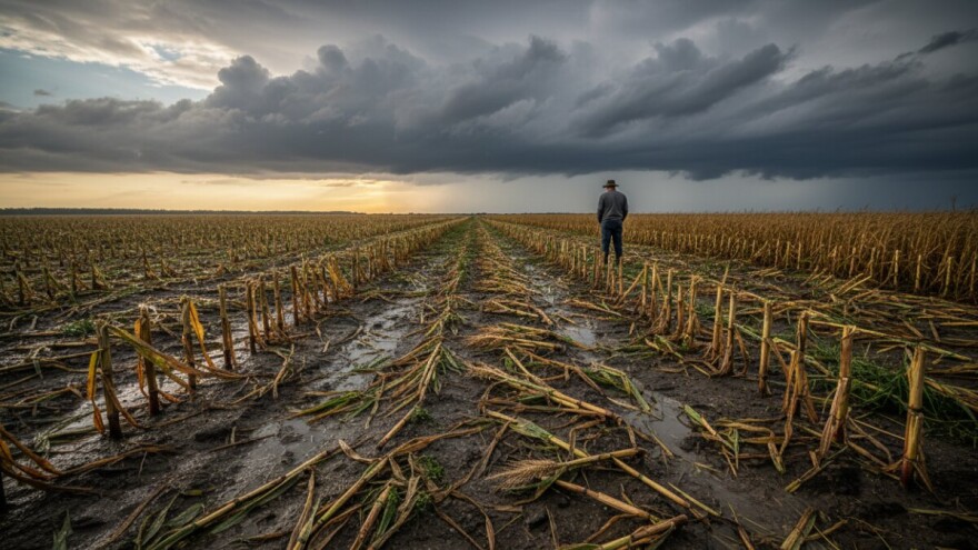 Velike štete od leda u okolici Gunje