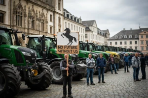 Veliki prosvjedi zbog ergele
