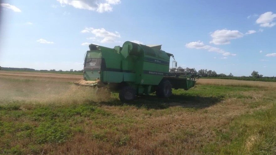 Zapalio se ječam tijekom vršidbe, šteta oko 25.000 kuna