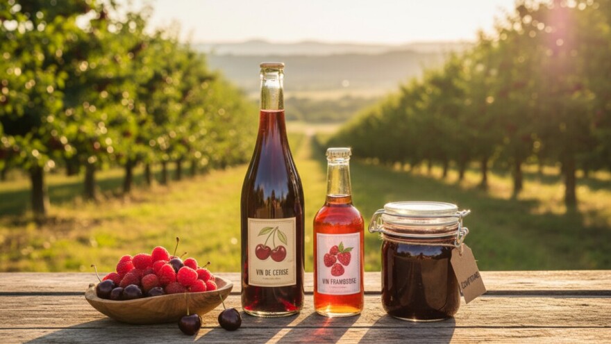 Vina i džemovi od višnje i maline OPG-a Kolundžić