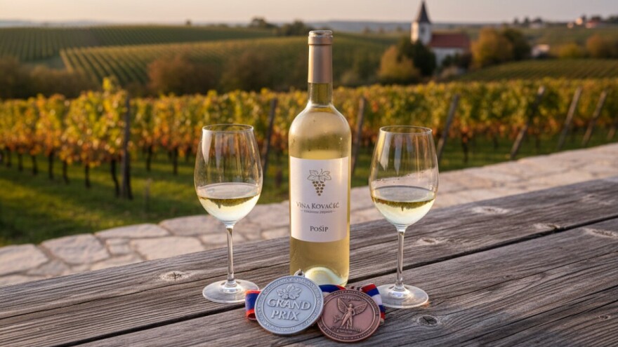 Vinarija "Vinski Vrh" osvaja prestižne nagrade