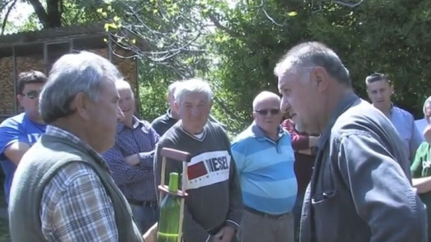 Slavonski vinari turisti u kalničkom vinogorju