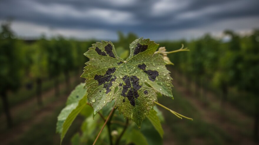 Vinogradima prijeti crna pjegavost