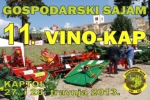 11. Gospodarski sajam Vino kap