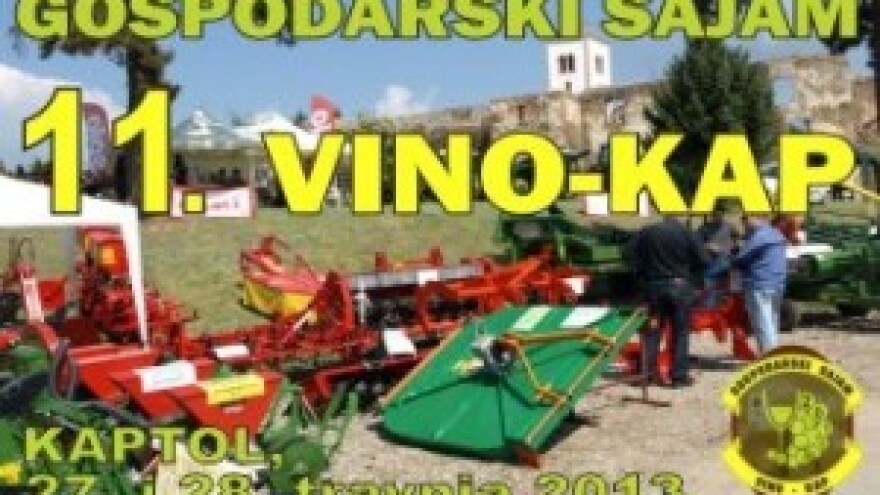 11. Gospodarski sajam Vino kap