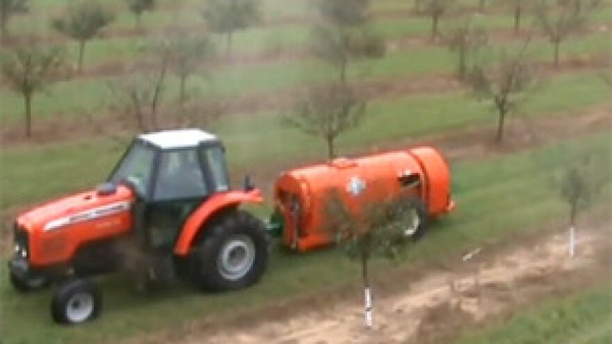 Senzorsko prskanje vinograda i voćnjaka