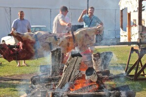 Pečeni vol za finalnu utakmicu Hrvatska-Francuska