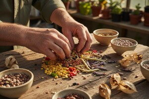 Vreme je za sakupljanje semena povrća