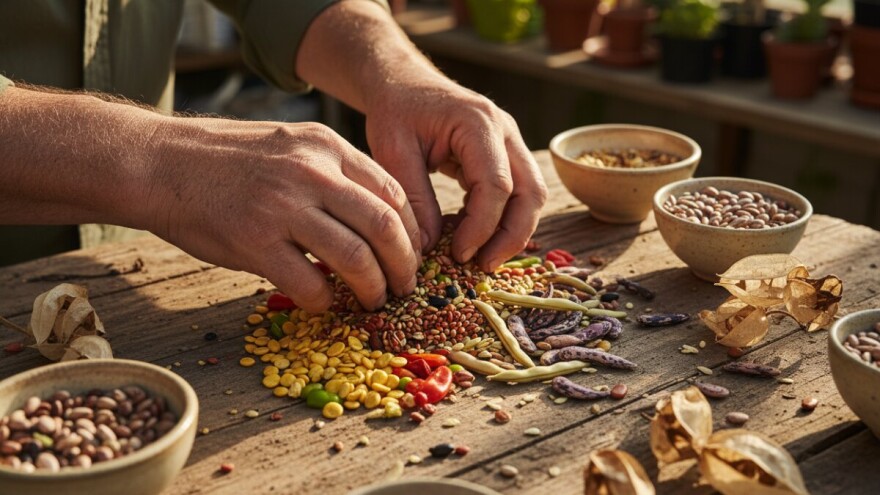 Vreme je za sakupljanje semena povrća