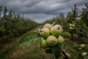 Vremenske prilike pogoduju razvoju krastavosti jabuka