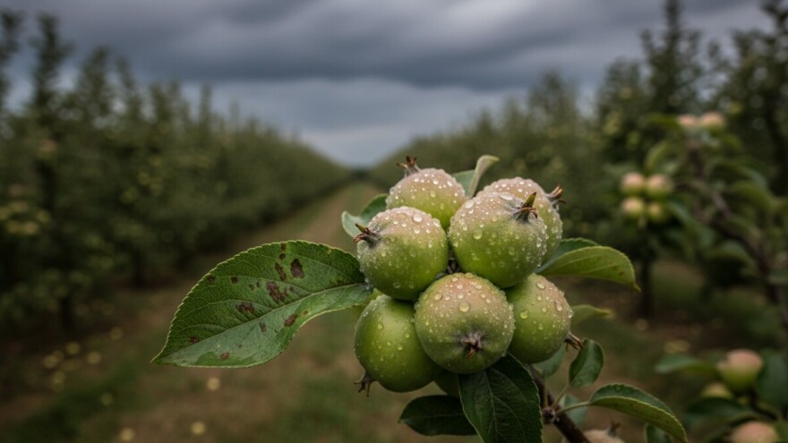Vremenske prilike pogoduju razvoju krastavosti jabuka