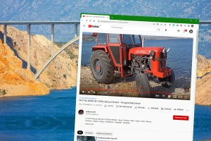 Laganih 25 km/h: Odlučio, krenuo i traktorom stigao do mora!