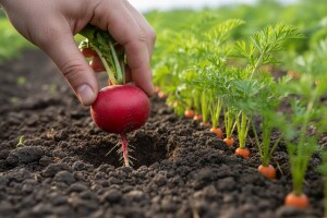 Za dobar urod, rotkvicu posijte s mrkvom