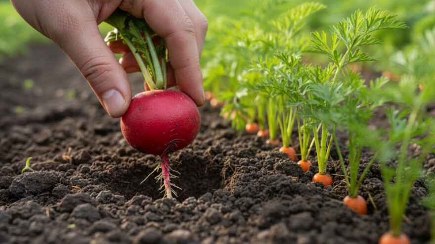 Za dobar urod, rotkvicu posijte s mrkvom