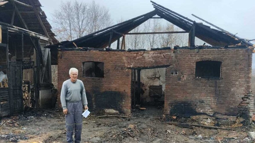 Apel za pomoć Ljubiši kojem su u požaru izgorele krave i štala
