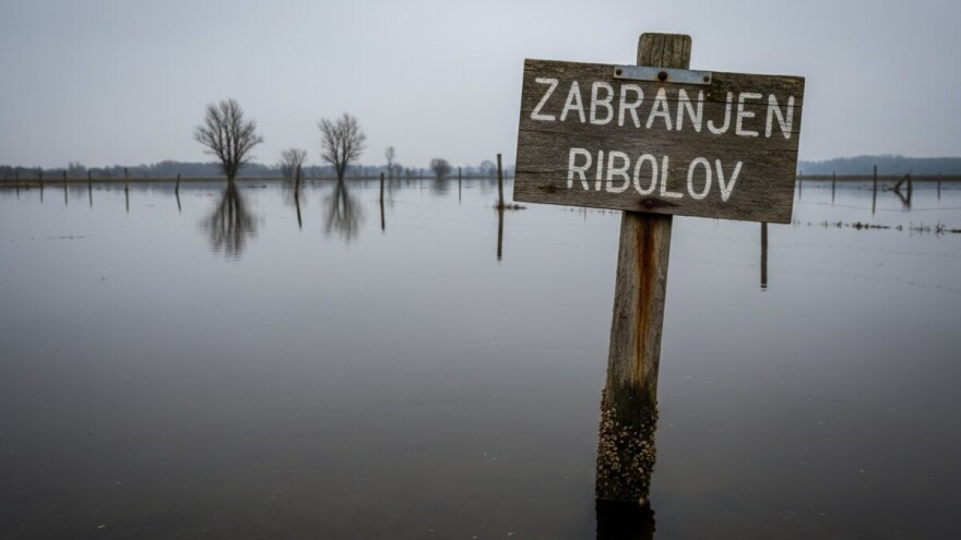 Zabrana ribolova do povlačenja vode!