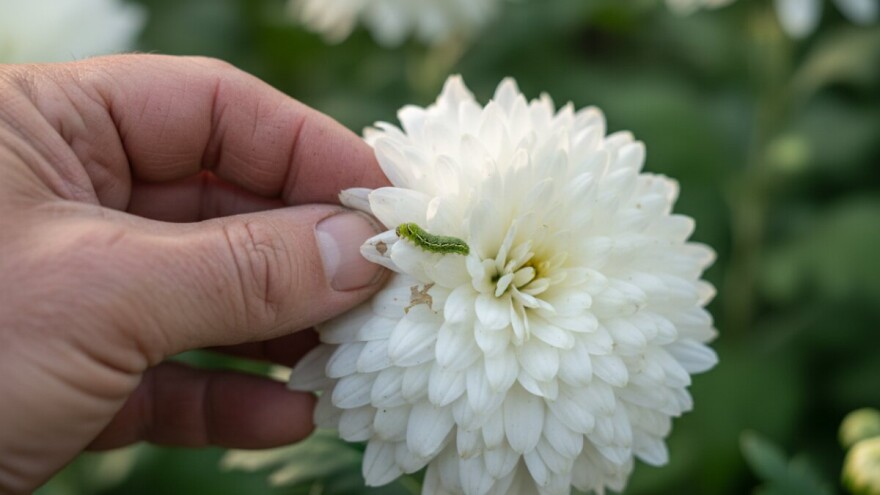 Zadnje zaštite krizantema od štetnih organizama