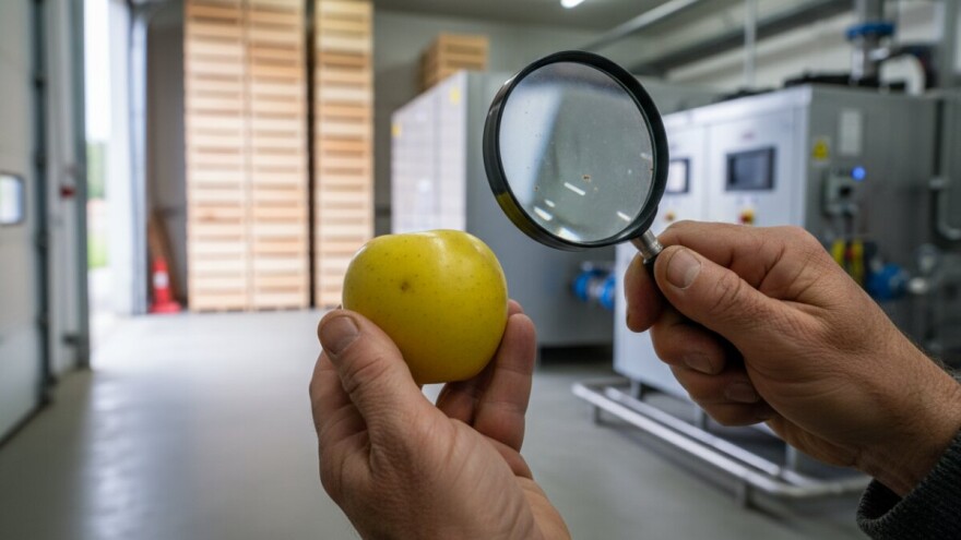 Zadnje zaštite plodova jabuke tijekom skladištenja