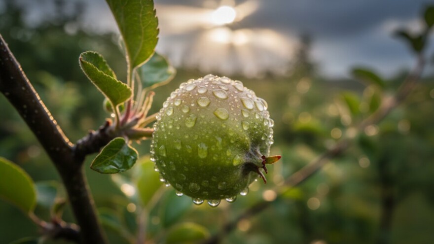 Zametnutim plodovima jabuka prijeti krastavost
