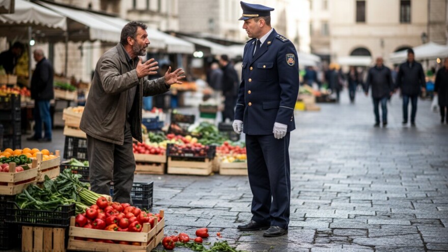 Zaplijena robe na osječkoj Auto Piji