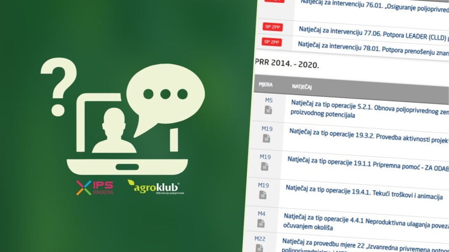 Koje EU natječaje uskoro mogu očekivati domaći poljoprivrednici?