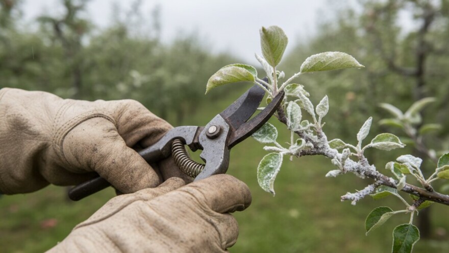Zaražene izboje voćaka odstranite i spalite