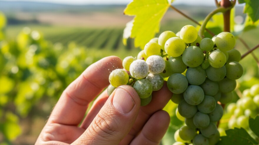 Zaštita grozdova i lišća vinove loze