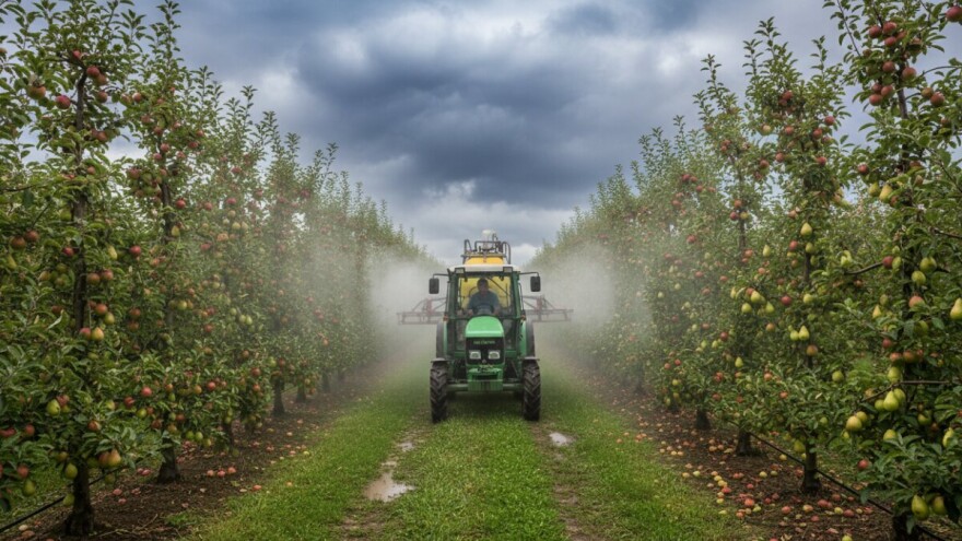 Zaštita jabuka i krušaka prije oborina
