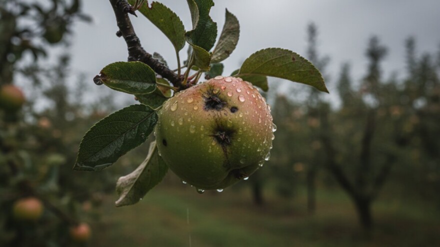 Zaštita jabuka nakon kiše i tuče