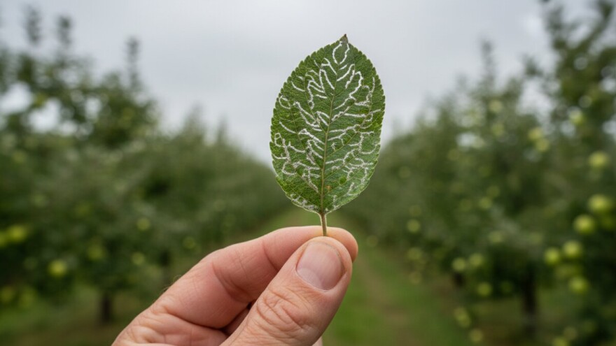 Zaštita jabuka od minera okruglih mina
