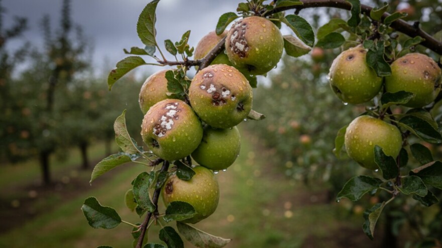Zaštita jabuka prije i poslije kiše