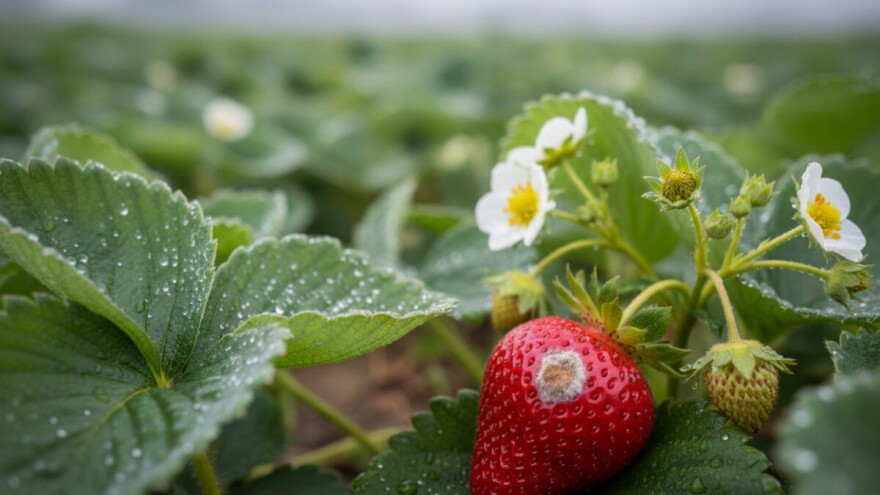 Zaštita jagoda od sive plijesni