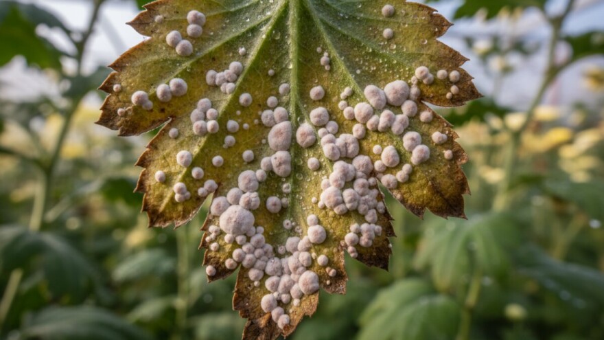 Zaštita krizantema od bijele hrđe
