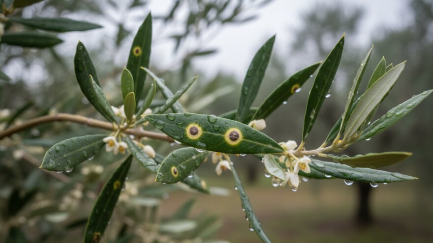 Zaštita maslina od paunovog oka