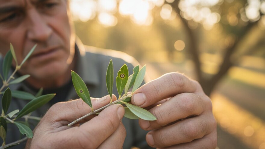 Zaštita maslina od paunovog oka