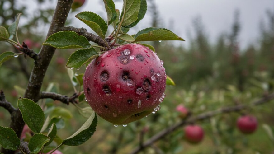 Zaštita nasada jabuka nakon tuče