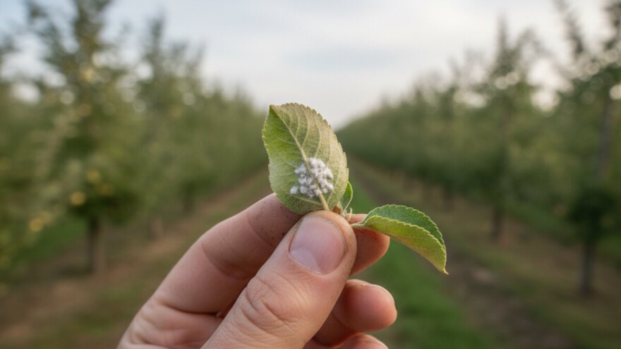 Zaštita nasada od jabučne krvave uši