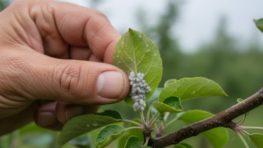 Zaštita nasada od jabučne krvave uši