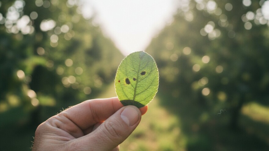 Zaštita plodova i lišća jabuke