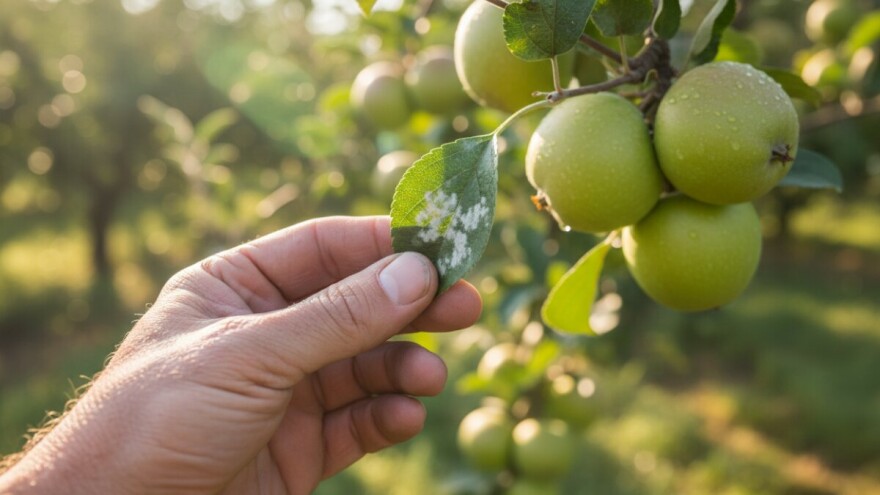 Zaštita plodova i lišća jabuke