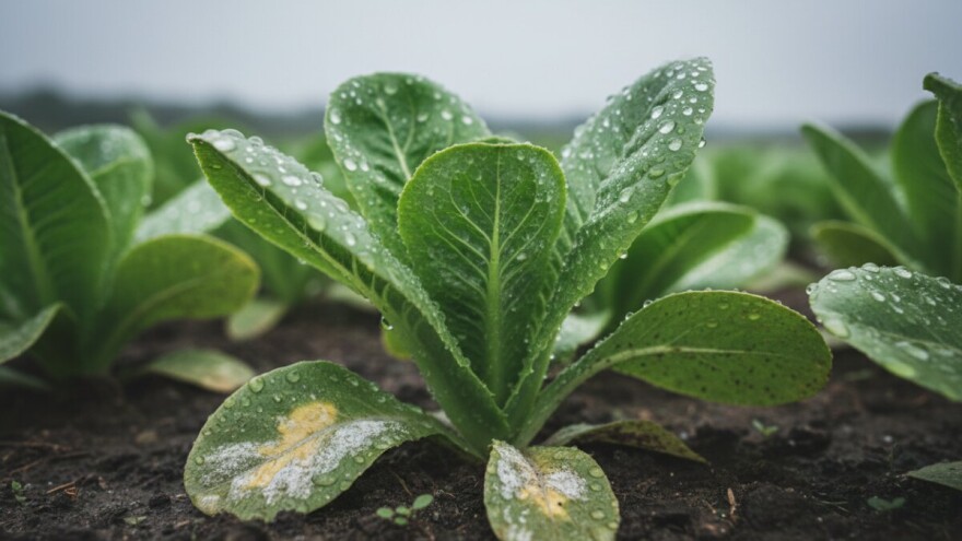 Zaštita salate od plijesni i truljenja