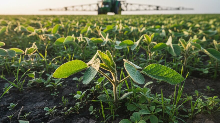 Zaštita soje nakon nicanja