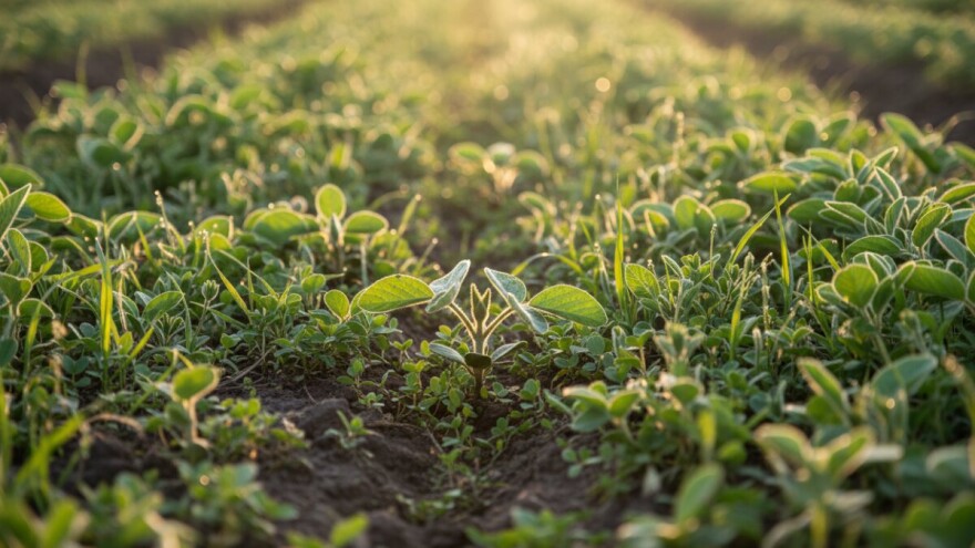 Zaštita soje nakon nicanja